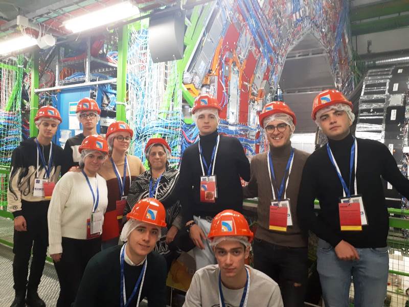 studenti palmi cern ginevra