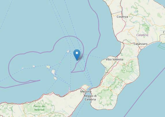 terremoto tirreno calabria sicilia