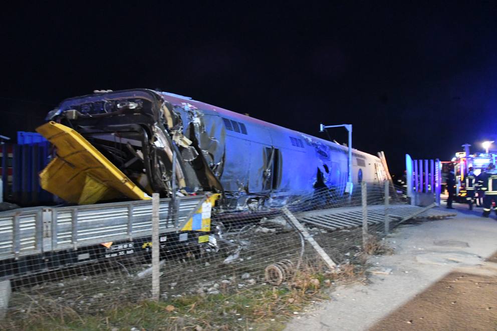 treno deragliato lodi