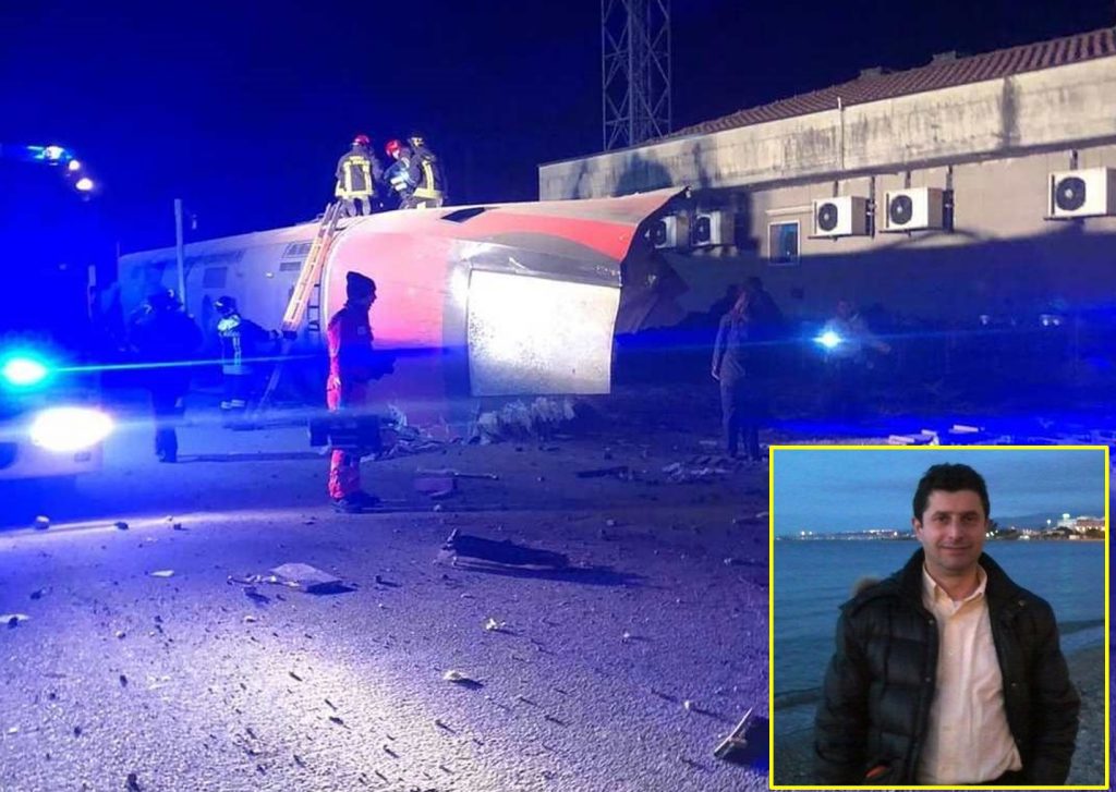 treno deragliato morto giuseppe cicciù