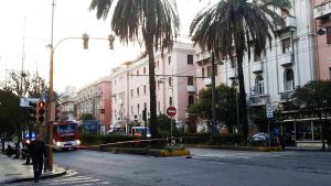viale san martino messina tram vigili del fuoco
