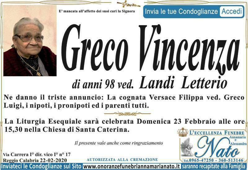 vincenza greco