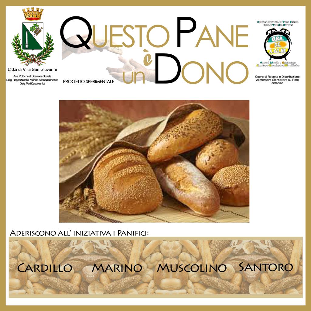 Iniziativa questo pane è undono