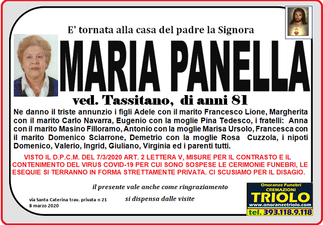 MARIA PANELLA