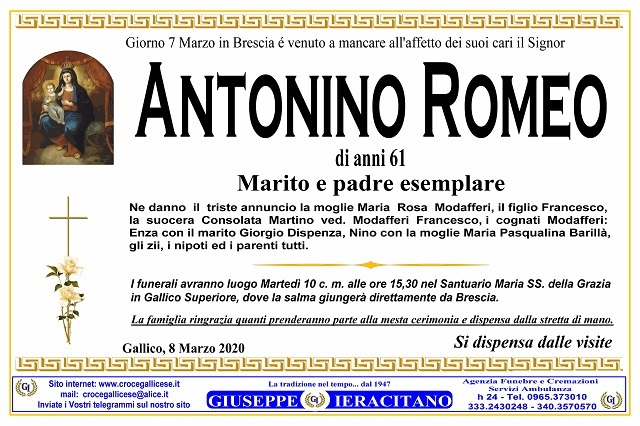 ROMEO ANTONINO