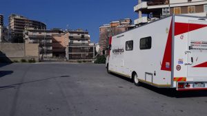 camper messina tamponi coronavirus