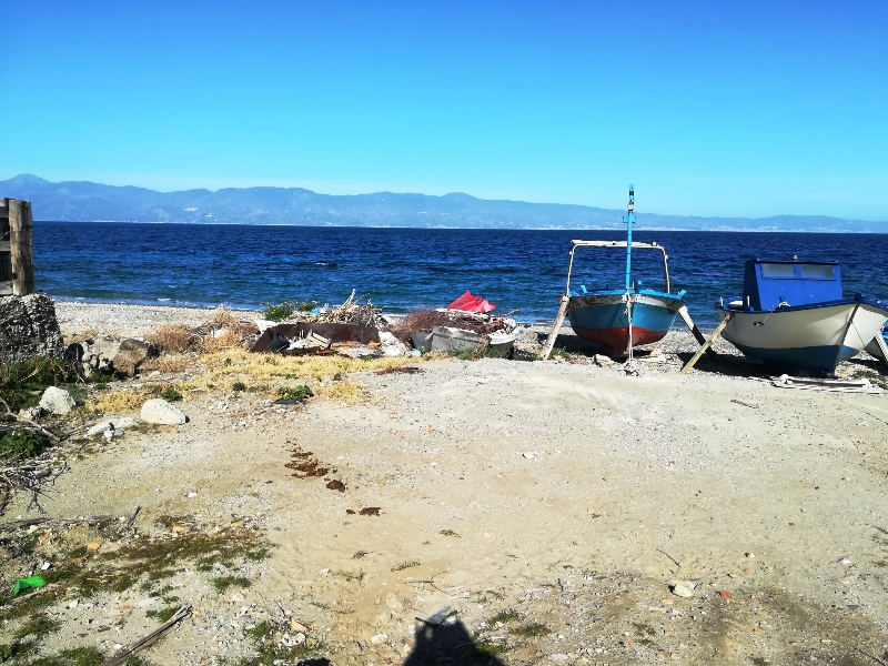 degrado spiaggia pellaro