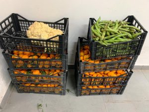 frutta e verdura sequestrata
