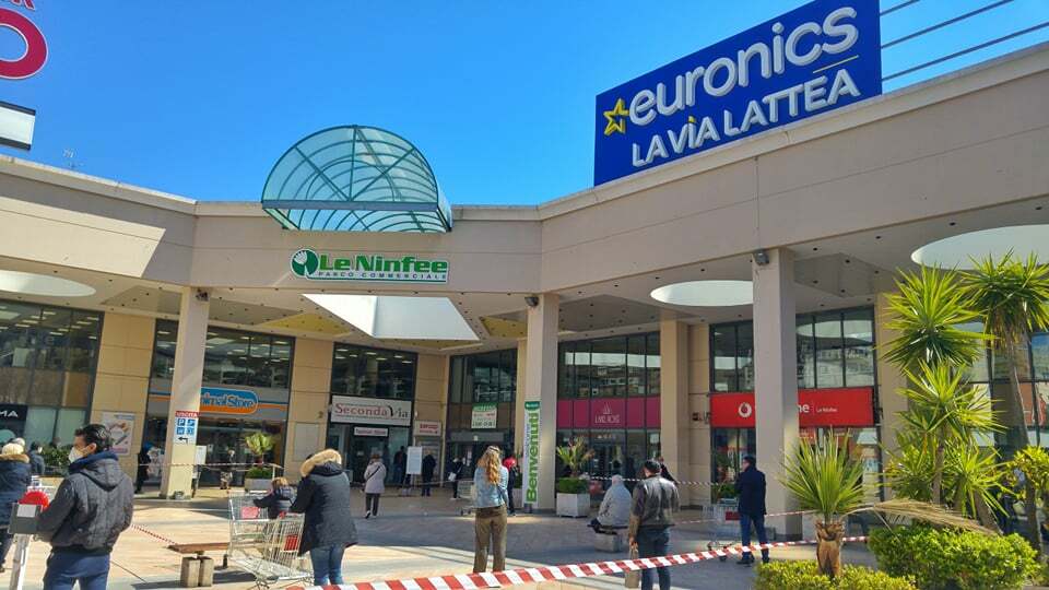 ipercoop viale calabria coronavirus