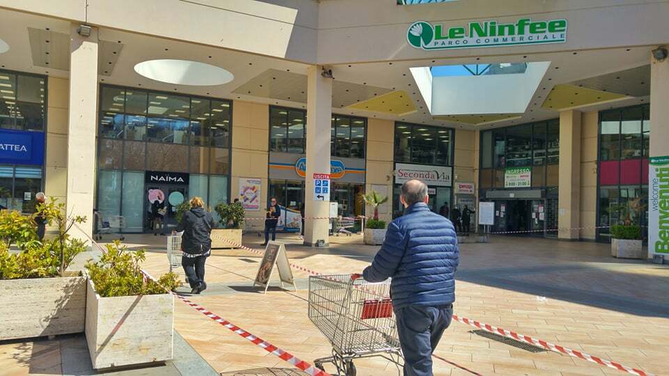 ipercoop viale calabria coronavirus