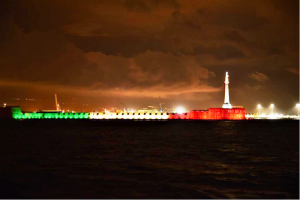 messina madonnina porto tricolore coronavirus