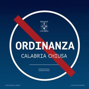 ordinanza calabria chiusa