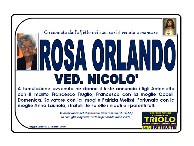 rosa orlando