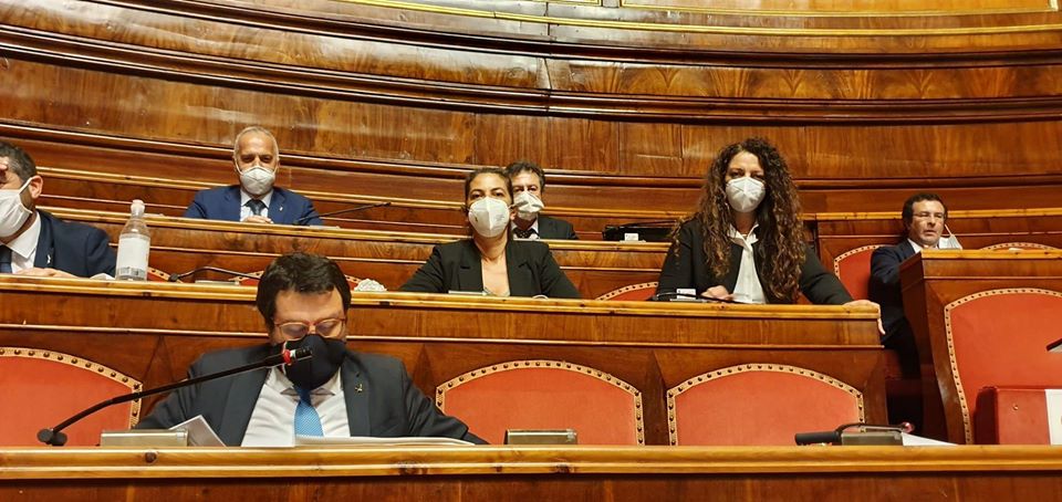 Matteo Salvini Lega Senato Camera
