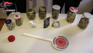 Reggio Calabria sequestro cocaina marijuana