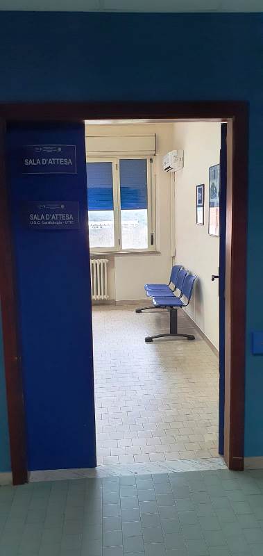allestimento sala d'attesa cardiologia polistena