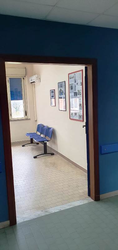 allestimento sala d'attesa cardiologia polistena