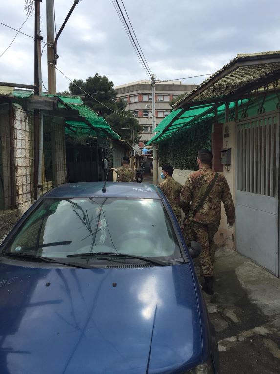 baracche messina esercito