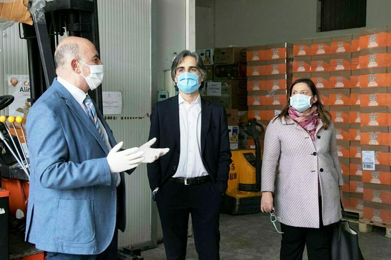 consegna san giorgio d'oro banco alimentare