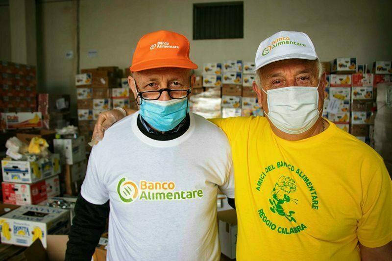 consegna san giorgio d'oro banco alimentare