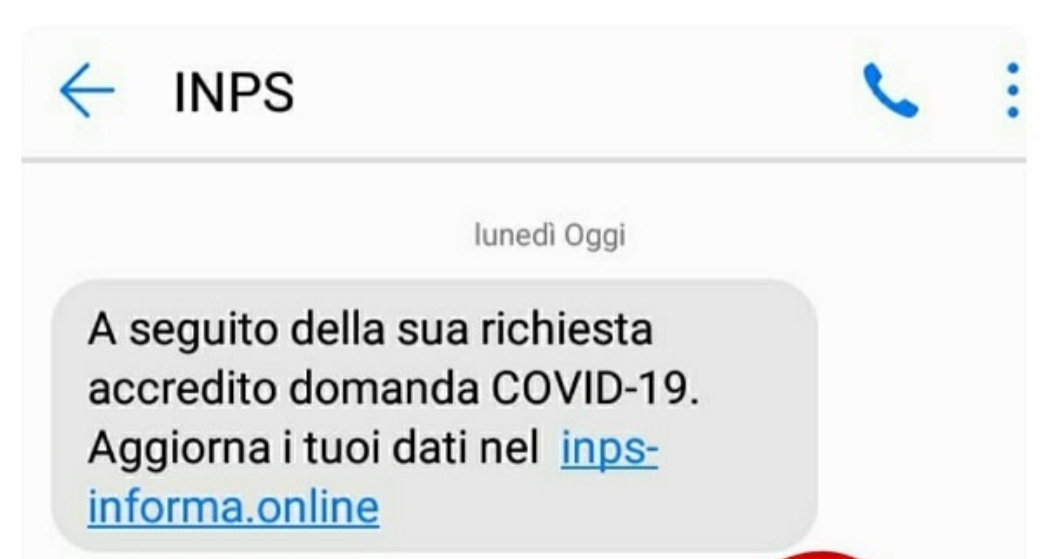 messaggio inps