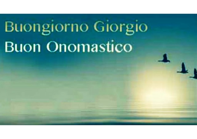auguri giorgio