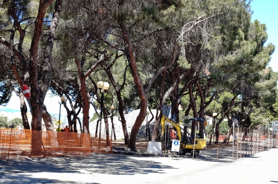 lavori lungomare nord