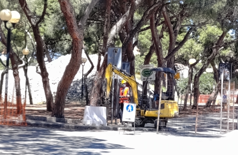 lavori lungomare nord