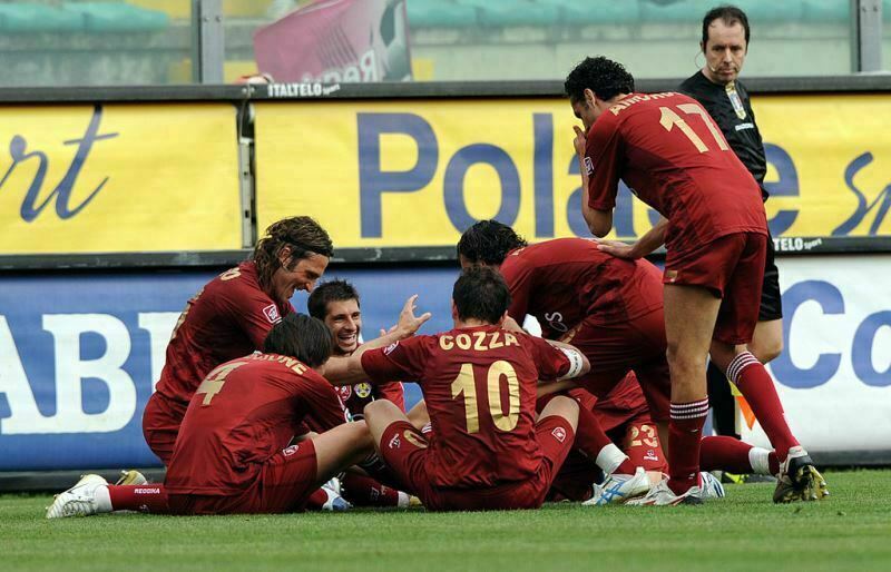 reggina esultanza cozza amoruso lanzaro brienza