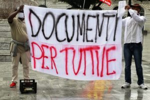 reggio protesta migranti