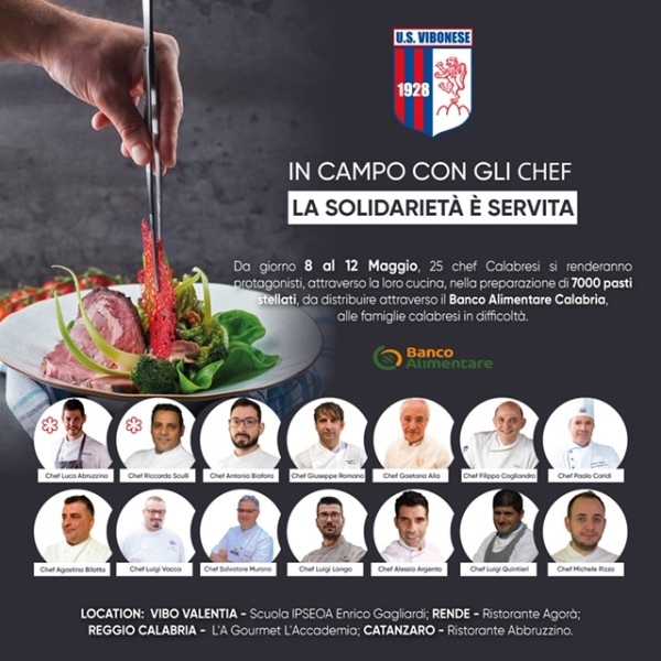 vibonese solidarietà chef