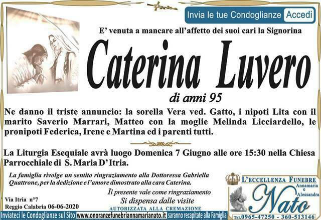 caterina luvaro
