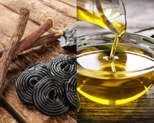 liquirizia olio oliva