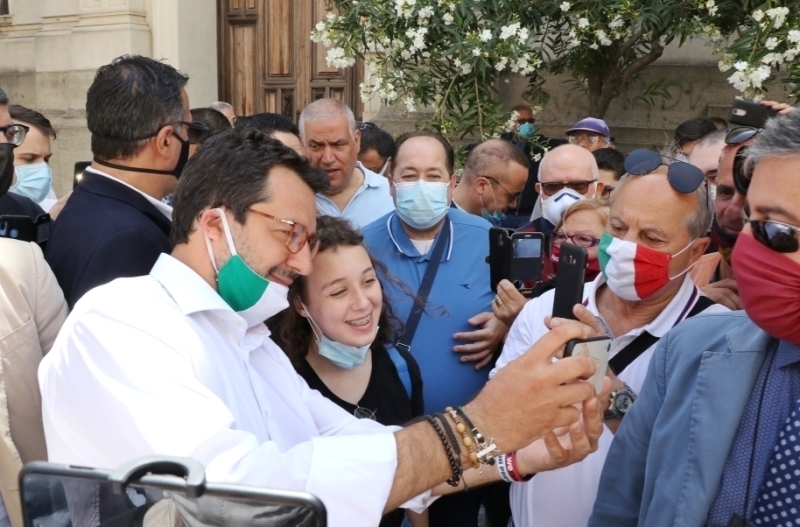 salvini a reggio calabria