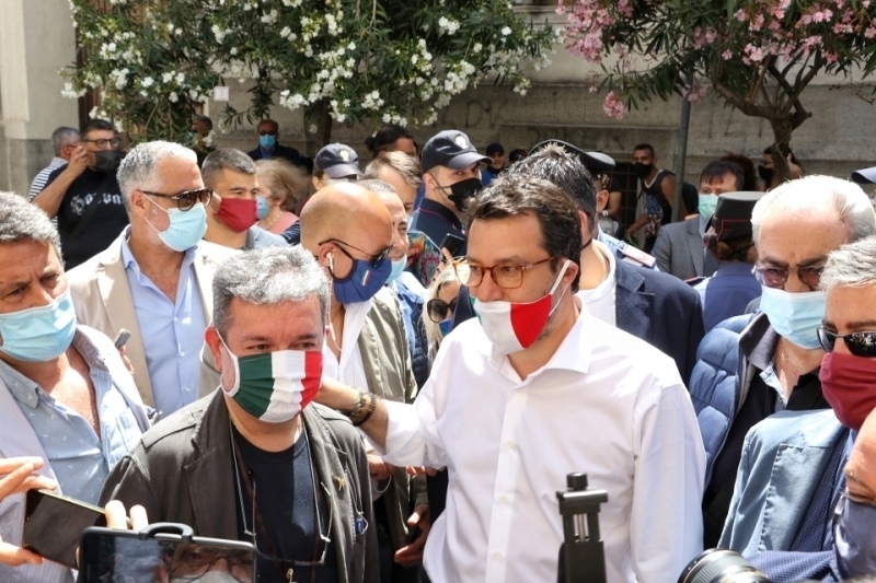salvini a reggio calabria