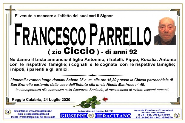 PARRELLO FRANCESCO