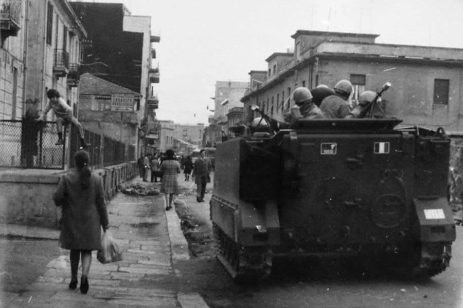 rivolta di reggio 1970