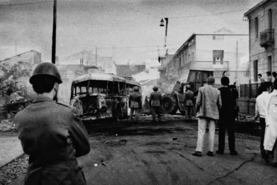 rivolta di reggio 1970