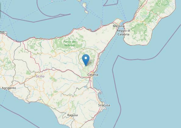 terremoto oggi etna ragalna