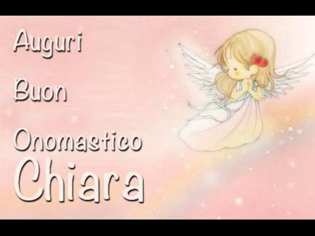 Auguri Chiara
