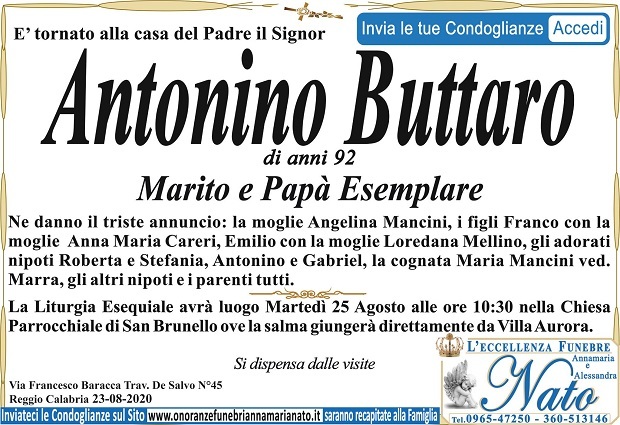 BUTTARO ANTONINO