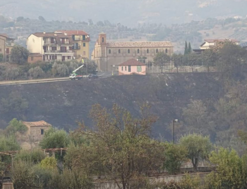 Incendio Bisignano