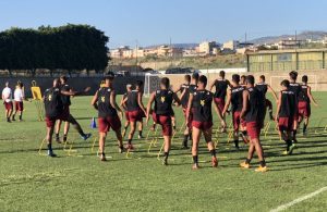 Reggina Allenamento Ritiro Sant'Agata