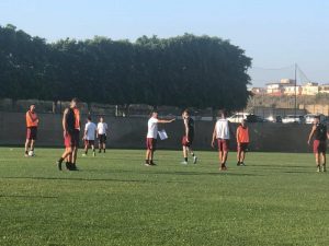 Ritiro Reggina Sant'Agata Allenamento