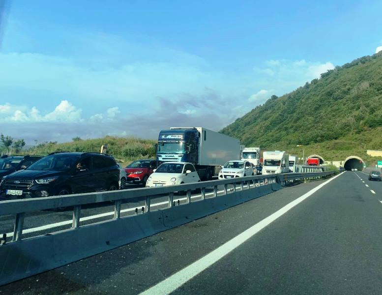 coda autostrada imbarchi