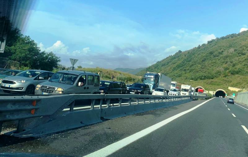coda autostrada imbarchi