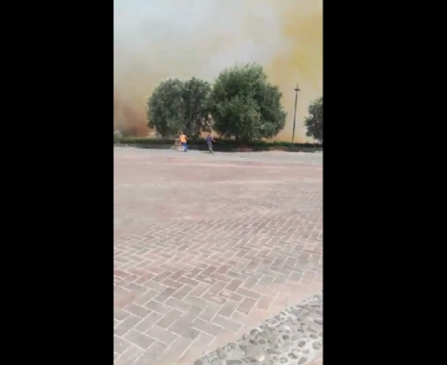 Incendio Bisignano