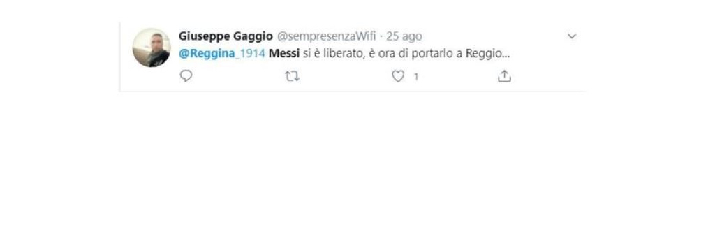 messi reggina