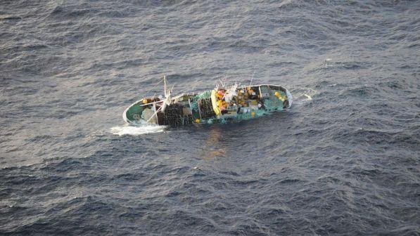 naufragio peschereccio