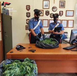 reggio calabria arresto droga pistola